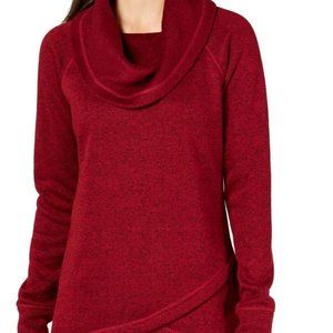 Ideology Women’s Sweater Deep Red